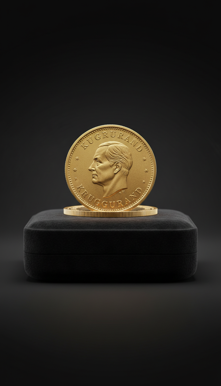 Krugerrand Gold Coin in Secure Packaging
