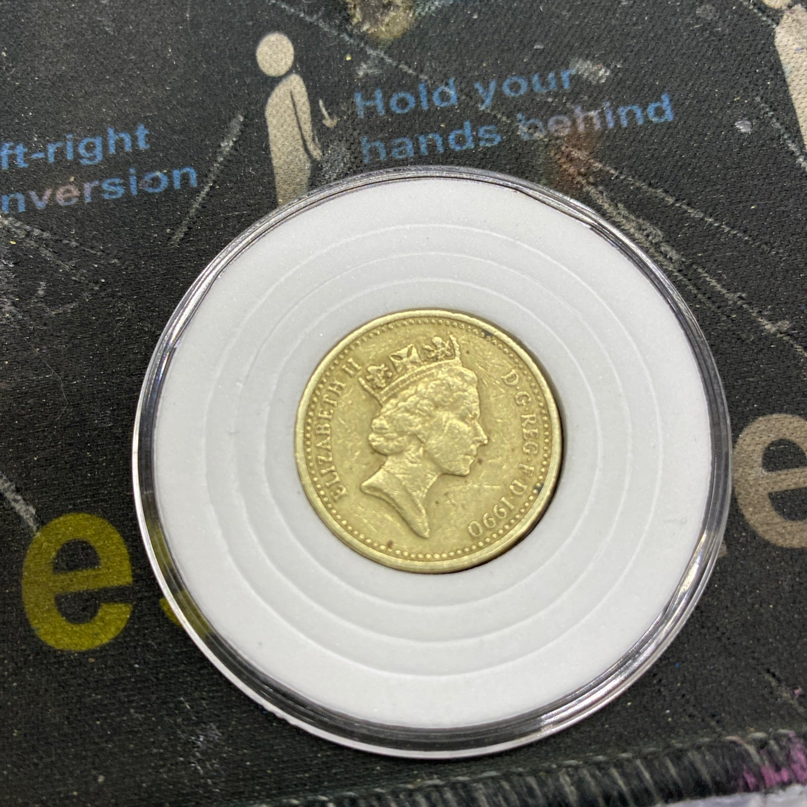 1 lb Edge Writing Upside Down